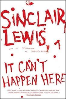 It Cant Happen Here von Sinclair Lewis | Buch | Zustand sehr gut