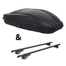 F�r BMW X1 Typ E84 - Dachtr�ger Menabo Tiger & Dachbox Spark 400 Neuware