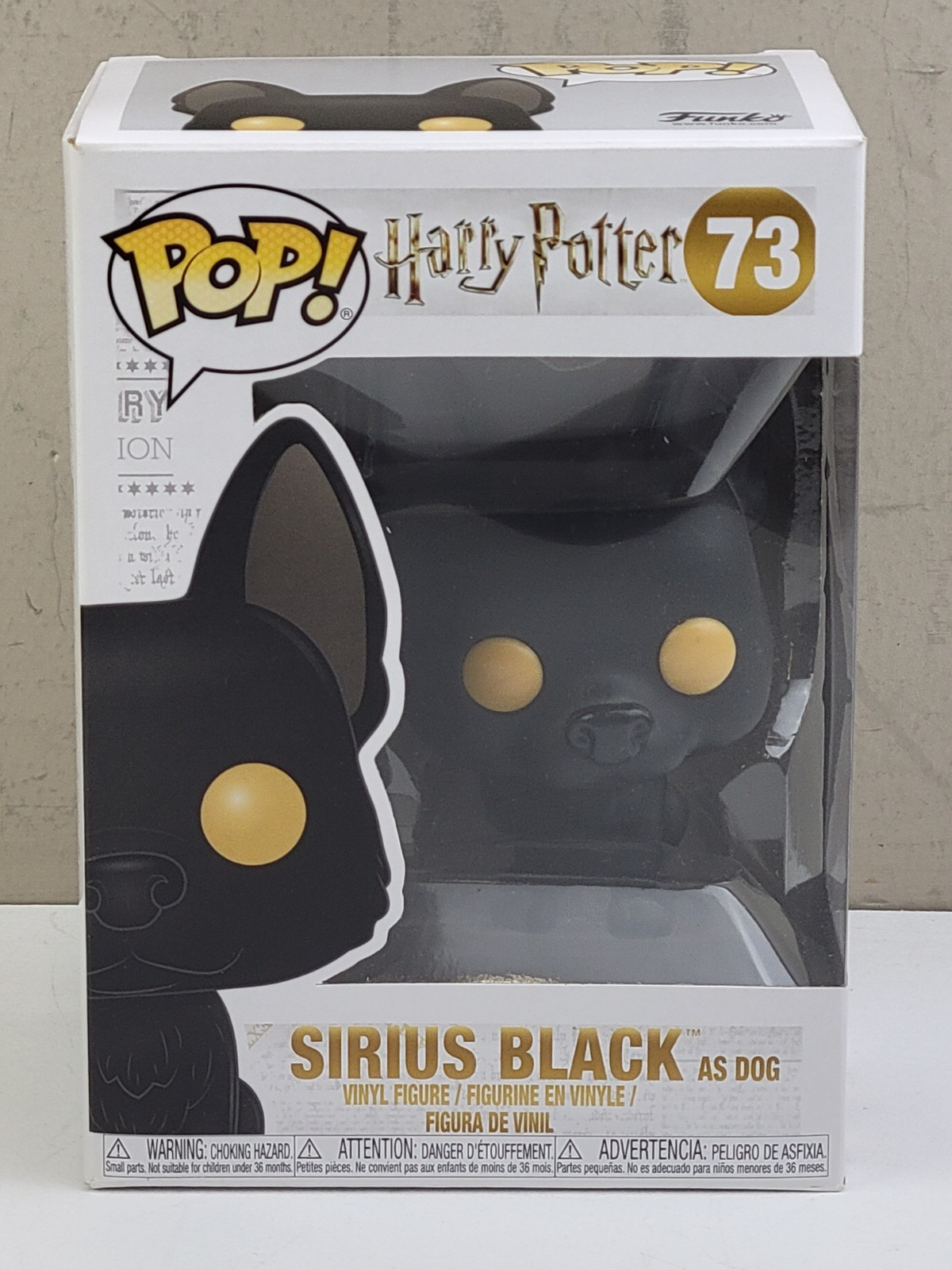 Funko Pop! Harry Potter #73 Sirius Black as Dog Vinyl Figure