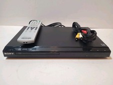Sony DVP-SR200P CD DVD Player Progressive Scan w Remote  AV Cable - Tested