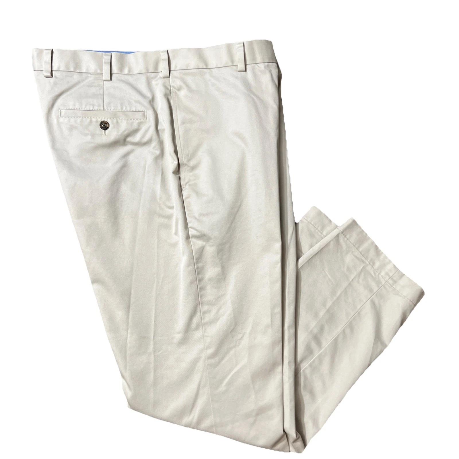 Brooks Brothers Lightweight Men’s Chino Pants Size 38Wx30L Ivory Slacks