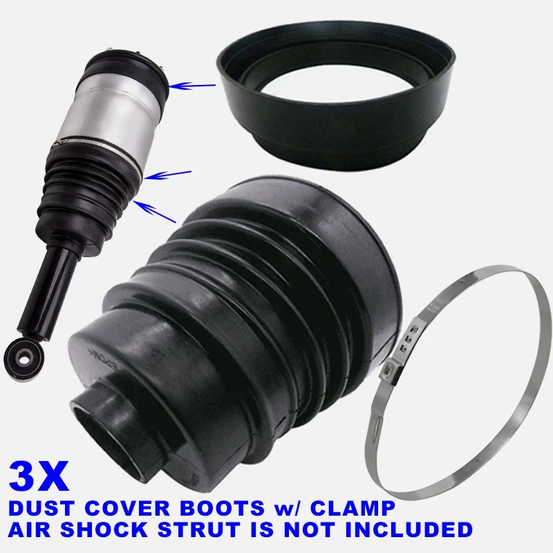 Rear Air Suspension Strut Dust Cover Boots For Discovery 3 4 Range Rover Sport - Image 2 of 4
