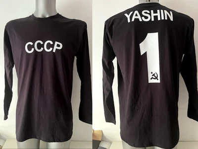 FRUIT OF THE LOOM Yashin CCCP Soviet Union S M L XL XXL Football Shirt New Jersey Soccer Retro 60s