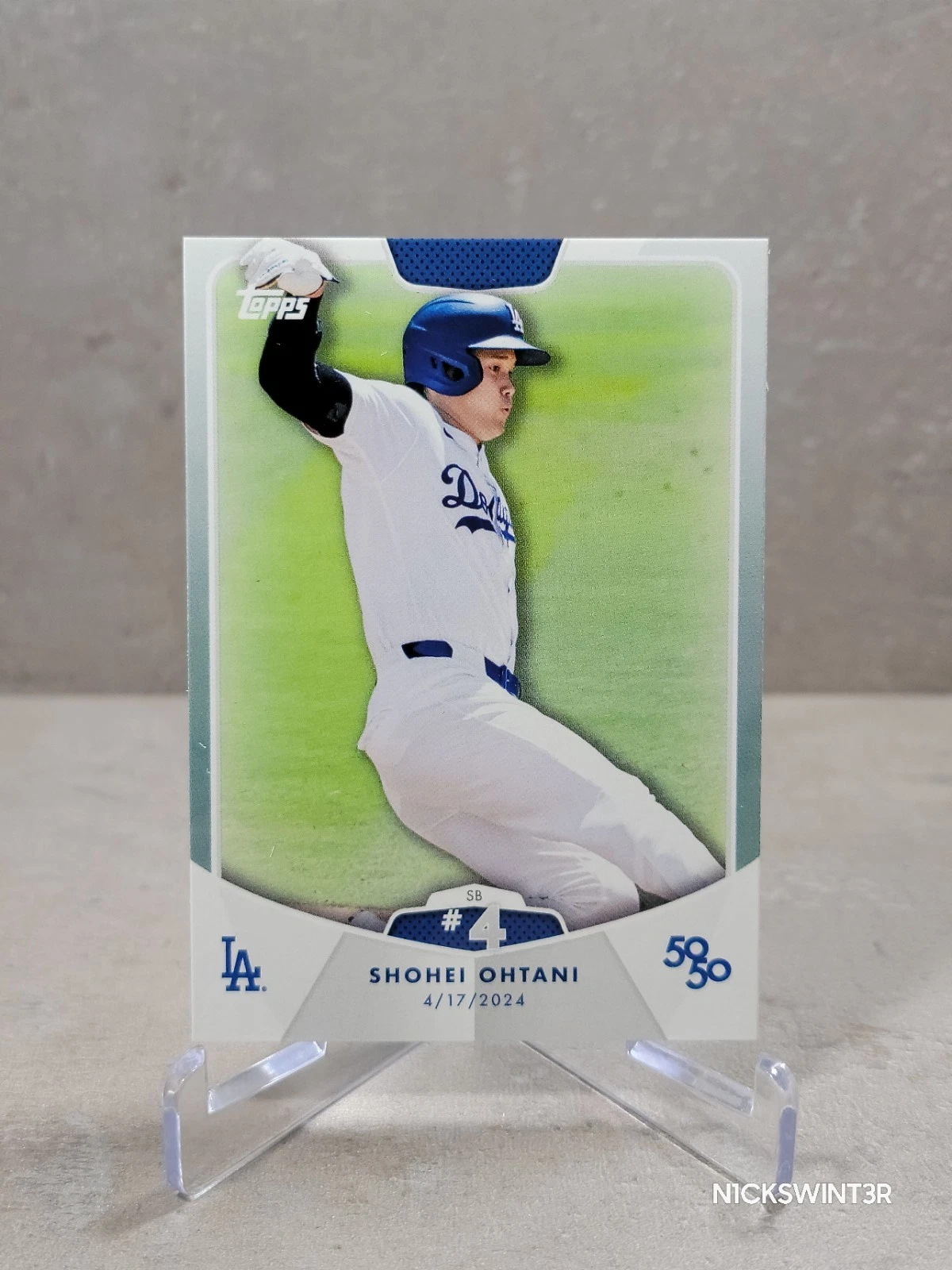 Shohei Ohtani trading card