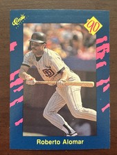 Roberto Alomar San Diego Padres 1990 Classic Card 61