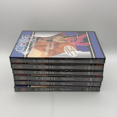 Core Rhythms Dance Exercise Program 5 DVD Lot As Seen On TV ALL SEALED NEW
