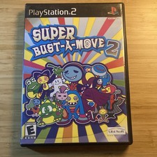Ubisoft Super Bust-A-Move 2 PS2 2002 w/ Manual, NTSC-U/C E Puzzle