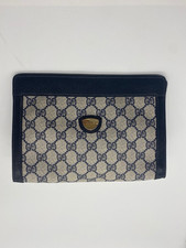 Gucci Vintage GG PVC Clutch bag Authenticity