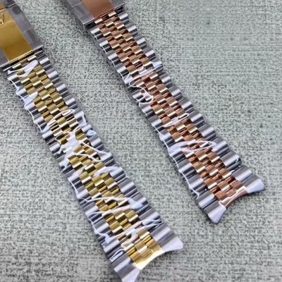 20mm Two Tone 904L Steel Jubilee Bracelet Fits RolexDatejust 36mm 126233 126231