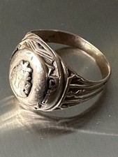 4.55 Gr 10k Yellow Solid Gold Class Ring for Wear or Scrap Mercer University USA