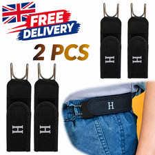 Belt Closure Tactical Metal Hook Elastic Belt Unisex Buckle,Less Invisible Waist