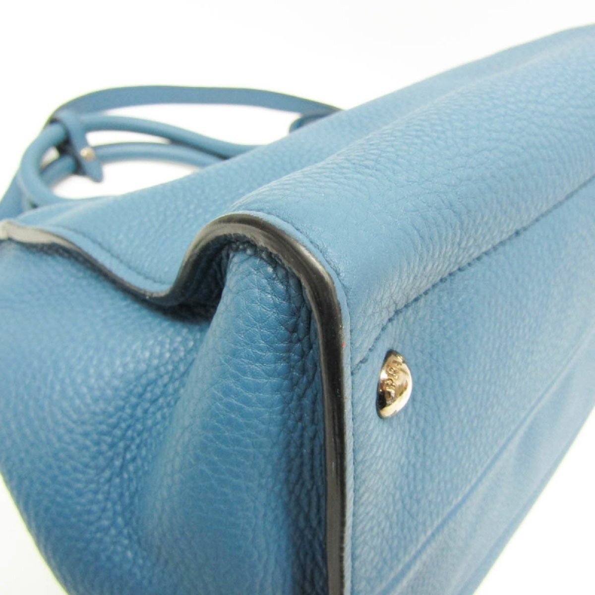 Prada BN2693 Ladies VIT. DAINO Handbag Shoulder Bag Blue thumbnail 4