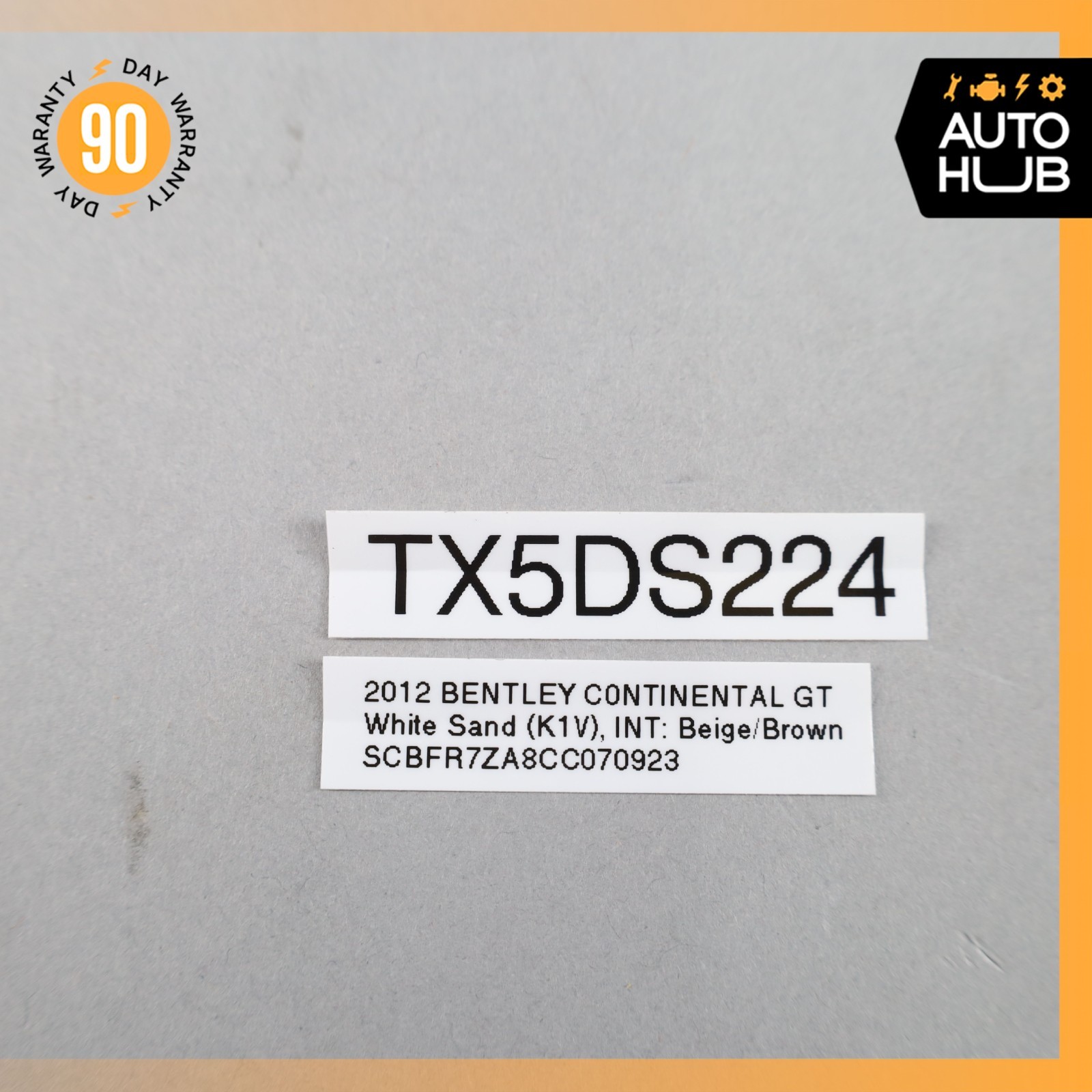 2012 Bentley Continental GT Center Console Shift Shifter Bezel Trim OEM