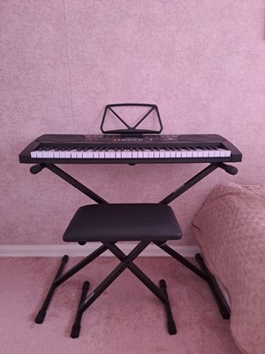 MCGREY LK-6150 255 Rhythms 61-key lightning electronic Keyboard mit sitz/ständer