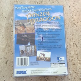 Panzer Dragoon (Sega Saturn, SEGA) - Authentic, Tested, CIB w registration card