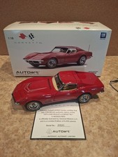 1/18 AUTOart 1970 Chevrolet Corvette Monza Red, 930/6000