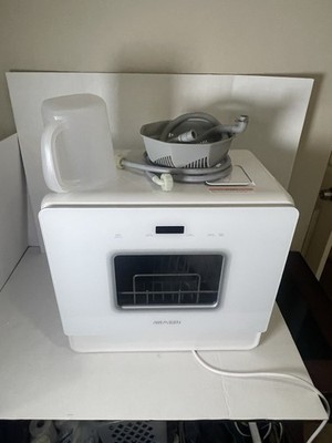 AIRMSEN Portable Countertop Dishwasher with 5L Built-in Water Tank Untested