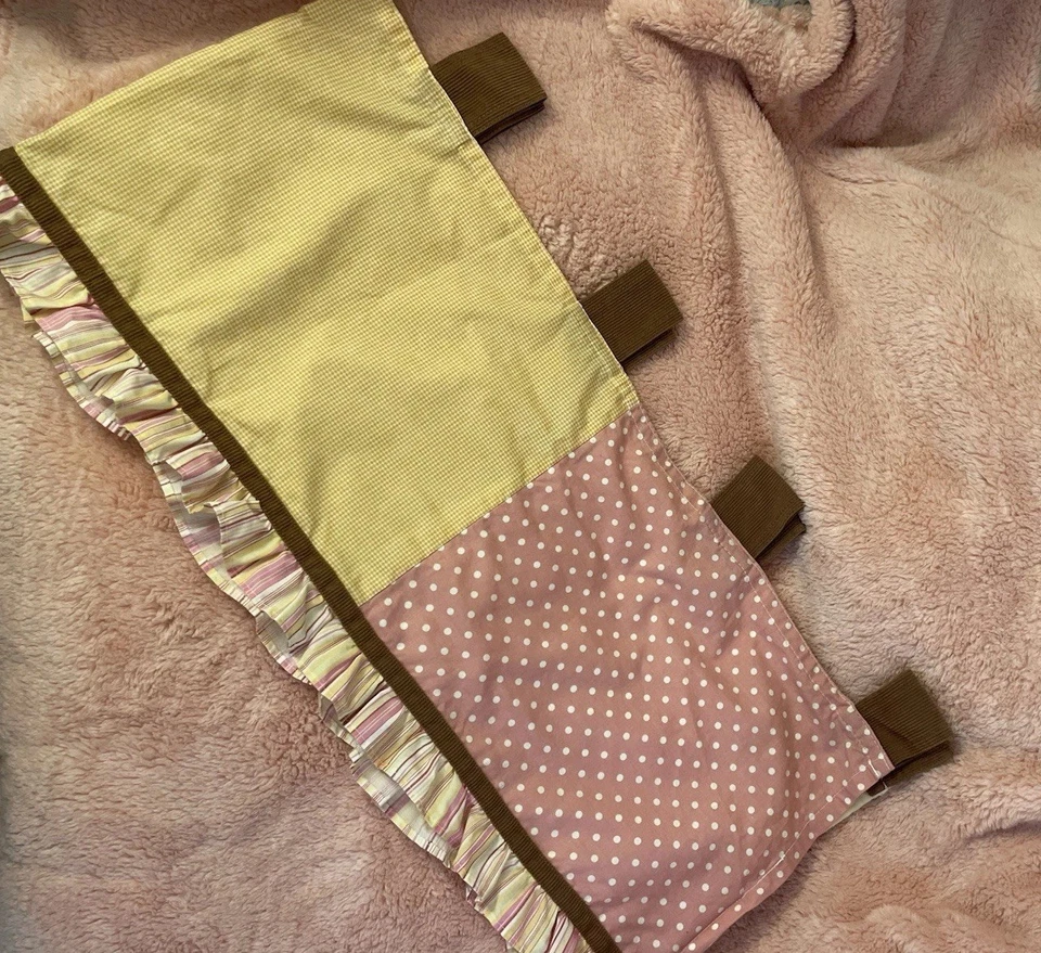 52’’x 14.5’’’Cocalo Cenefa Tab Top Bebé Niña Rosa Marrón Algodón/Poliéster Foto 4 de 4