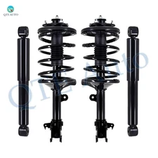 Set 4 Front Quick Complete Strut-Coil Spring-Rear Shock For 2001-2002 Acura MDX