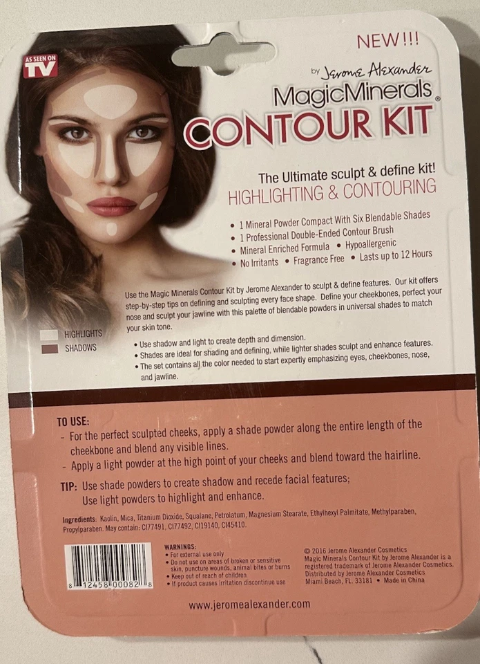 NUEVOS MINERALES MÁGICOS DE JEROME ALEXANDER NUEVO KIT DE RESALTADO Y CONTORNO Foto 3 de 3