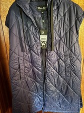 Blue vest puffer size 3x new