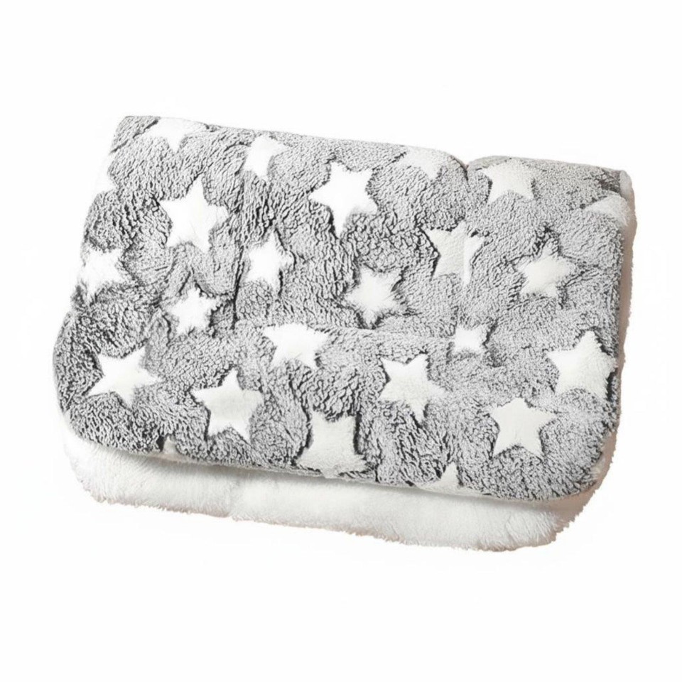 Soft Mat For Rabbit Dwarf Rabbit Bed, Plush Sleeping Mat, All-Season, Winter Warmth, Pet ...