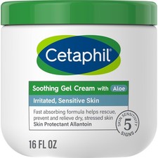 Cetaphil Soothing Gel-Cream with Aloe Instantly Soothes 16 Ounce Pack of 1 