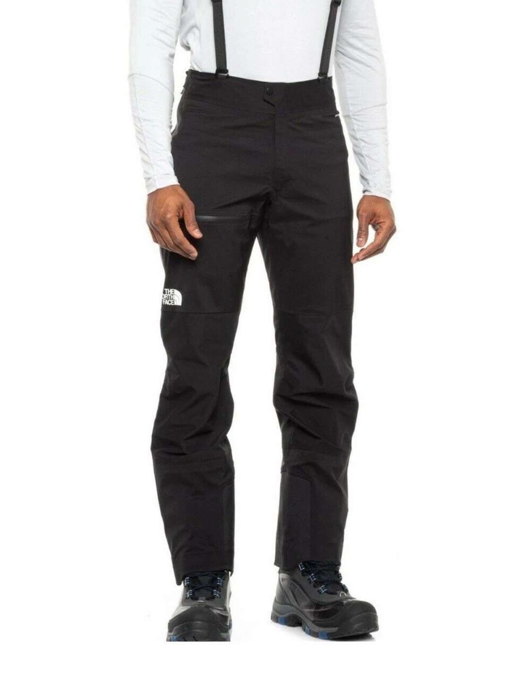 Mens North Face L5 Full Zip Waterproof Dryvent Bib Black Medium/Reg BNWT $399