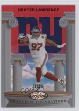2025 Certified Franchise Foundations Mirror Red 38/99 Dexter Lawrence 1s5h