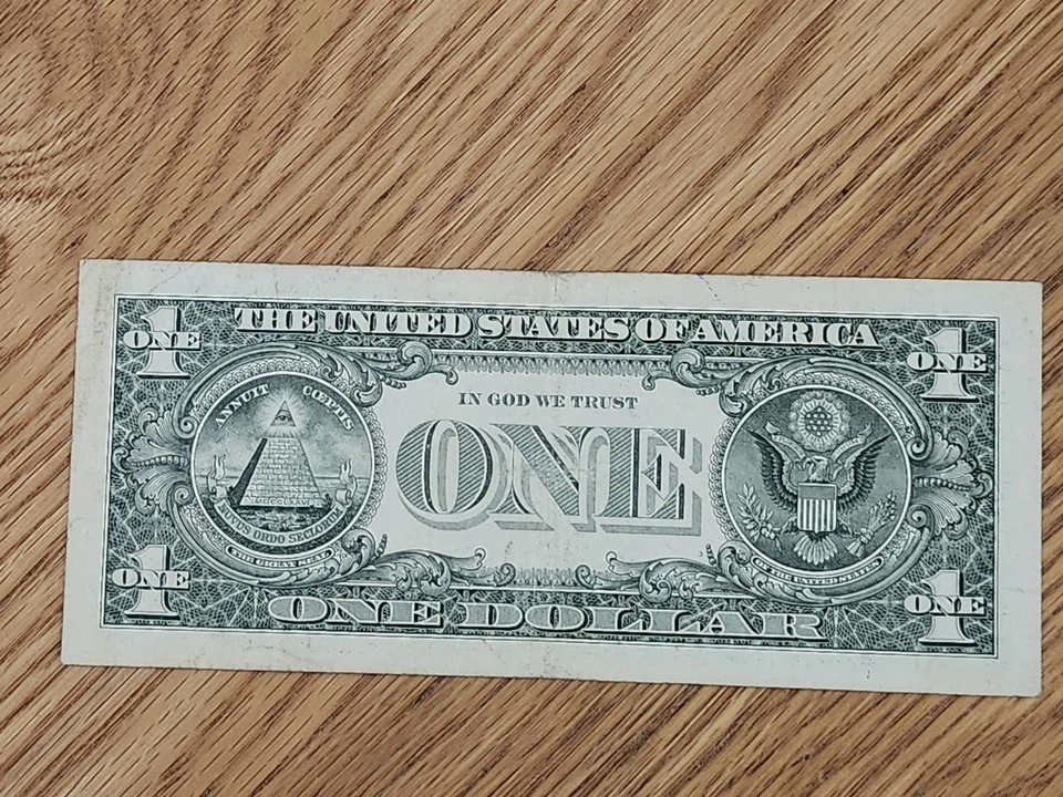 RARE-ERROR DC  2013 B Duplicate $1 Star Note Serial # B 07609956* - Image 2 of 4