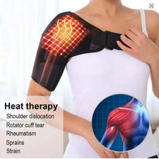 Adjustable Self Heating Shoulder Brace Wrap Rotator Cuff Support Pain Relief