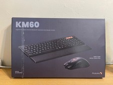 NEW PROTOARC KM60 ERGONOMIC BLUETOOTH KEYBOARD MOUSE COMBO TRIPLE CHANNEL USB