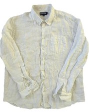 Vilebrequin Caroubis Linen Shirt - XXXL White, Breathable, Relaxed Fit