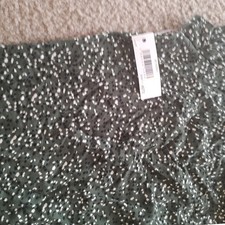 Amazon Essentials Women's Green Speckled Print Knit Maxi Dress Size M