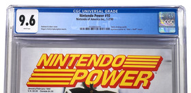 Nintendo Power 10 1990 Magazine Volume #10 Batman DC Comics CGC Grade 9.6 NES
