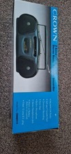 Vintage Crown Stero Radio Cassette Recorder