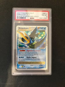 POKEMON DIAMOND & PEARL EMPOLEON LV X #120 ULTRA RARE PSA 6 EX