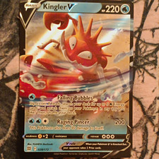 The Pokémon Company Pokemon TCG Kingler VMAX 028/172 Brilliant Stars UR Holo EN