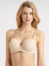 Wacoal 854119 Red Carpet Convertible Strapless Bra Roebuck Nude Size 32DD NWOT