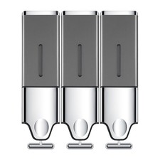 3-in-1 Quadrate Dispensers for The Shower,Shower soap Dispenser,Conditioner D...