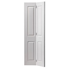 Branded White Primed 4 Panel Smooth Solid Bi-fold Internal Door + UK Delivery