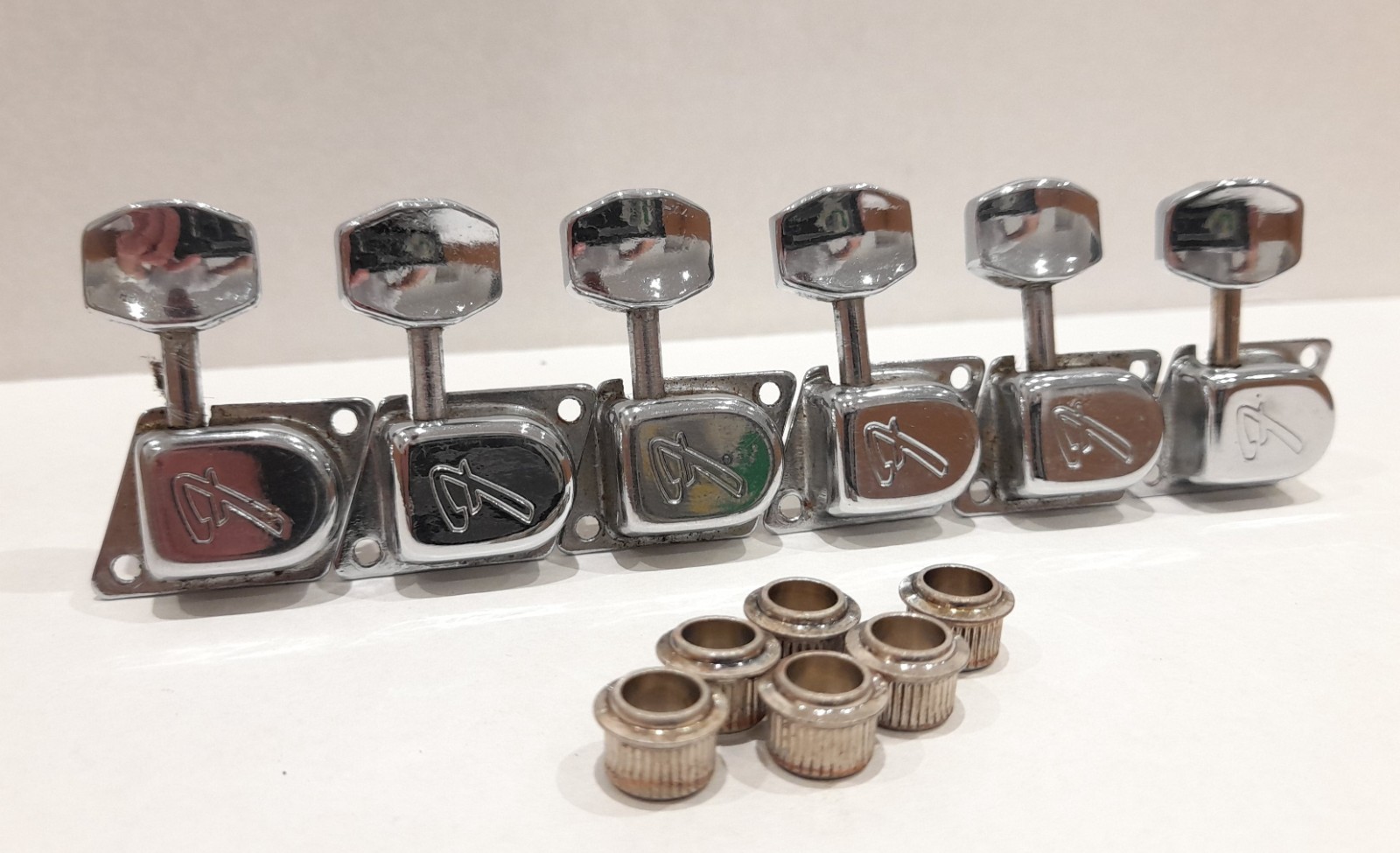 Vintage 1967 - 1973 Fender Stratocaster "F" Tuners 1968 1969 1970 1971 1972