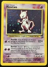 Pokémon TCG Mewtwo 10/130 Base Set 2 Holo Rare Basic 60HP 1999 Lp Nm