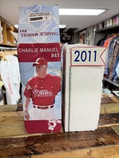CHARLIE MANUEL Philadelphia Phillies Bobblehead 2012 Group Leader Edition New