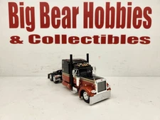DCP 1/64 Copper &Black Peterbilt 379 63" Midroof Sleeper Without Ferrings