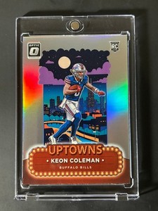 2024 Panini Donruss Optic - Uptowns Keon Coleman #15 (RC)