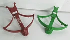 Lot Of (2)-VINTAGE-MOTU / HE-MAN •1984 LEECH CROSSBOW & •1985 GRIZZLOR CROSSBOWS