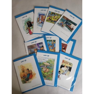 Artistic Cats Blank Note Cards Set of 10 Famous Art Parody Stationery OS