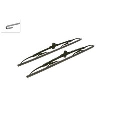 Scheibenwischer Set vorne für Audi 100 C3 443 445 200 447 80 B2 811 B3 | 238595