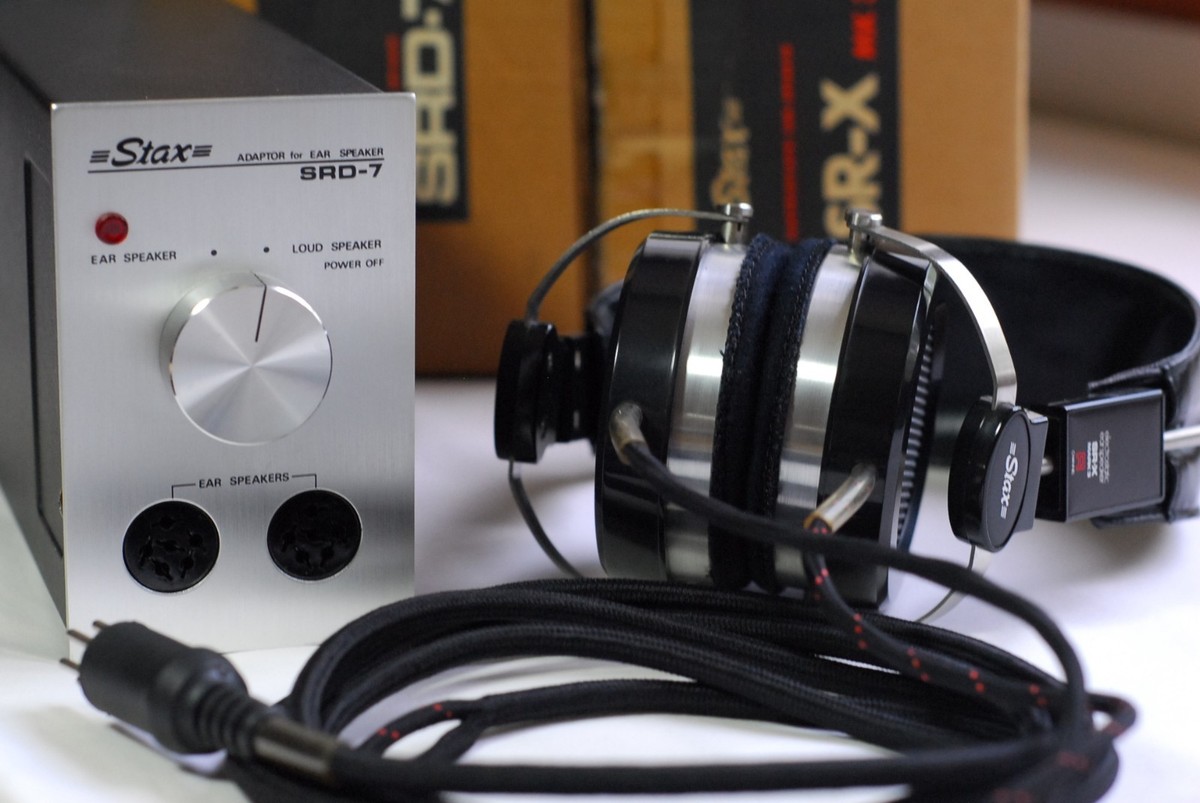 STAX SR-Λ&SRD-7 Stax SR Lambda / SRD-7SB // Audiophile Headphones With Amplifier